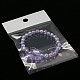 Bracelets en acrylique transparent pour enfants pour cadeau de fête des enfants BJEW-JB00613-05-3
