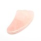 Tablas de gua sha de cuarzo rosa natural X-G-J306-01-2