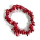 Synthetische Korallen Stretch-Armbänder&nbsp;PW-WG56138-23-1