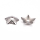 5-Petal Flower Smooth Surface 304 Stainless Steel Bead Caps STAS-R065-53-2