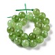 Gefärbte natürliche malaysia jade perlen stränge G-G021-02B-04-3