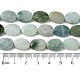 Fili di perline di giadeite naturale del Myanmar G-A092-E01-02-5