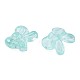 Transparent Spray Painted Glass Beads GLAA-N035-025-C02-2