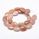 Natural Sunstone Beads Strands G-P322-01-18x13mm-2