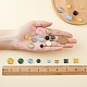 SUNNYCLUE 80Pcs 8 Style Resin Cabochons CRES-SC0001-79-3