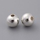 925 Sterling Silver Beads X-STER-T002-236S-6mm-2