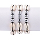(vendita di fabbrica di feste di gioielli) set di braccialetti per famiglie BJEW-JB05260-2