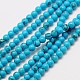 Synthetic Chinese Turquoise Bead Strands G-A130-3mm-L06-1