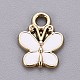 Light Gold Plated Alloy Charms ENAM-L029-05KCG-1