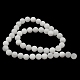 Olycraft 4 Strands 4 Style Natural White Jade Beads Strands G-OC0002-87-2