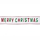 Cinta de regalo de lino de imitación de poliéster con tema navideño SRIB-P020-01C-3
