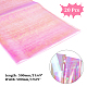 虹色のギフトフラワーブーケ包装紙  正方形  カラフル  500x500mm DIY-WH0366-99-2