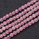 Chapelets de perles en quartz rose naturel G-G099-F4mm-15-2