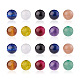 Kissitty 100 pz 10 colori perline di pietre preziose naturali G-KS0001-10-1