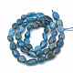 Natürliche Apatit Perlen Stränge X-G-S331-6x8-002-2
