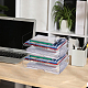 Boîte de rangement de bureau en plastique transparent&nbsp;AJEW-WH0455-281-5