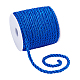 Pandahall elite 3-слойный плетеный шнур из полиэстера OCOR-PH0001-27B-1