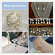 Chgcraft 84pcs 7 style abs plastique imitation perle pendentifs KY-CA0001-23-5