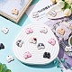 35 Pieces Cat Enamel Charm Pendant Alloy Enamel Animal Charm Mixed Color for Jewelry Necklace Bracelet Earring Making Crafts JX249A-4