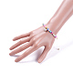 Nylon regolabile bracciali intrecciati cavo di perline BJEW-JB05100-05-5
