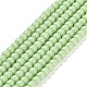 Chapelets de perles en verre imitation jade GLAA-K062-A01-03-1