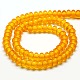 Buddhist Jewelry Beaded Findings Resin Rondelle Bead Strands RESI-L002-I02-3