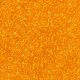 MIYUKIラウンドロカイユビーズ  日本製シードビーズ  15/0  （rr137)透明ライトオレンジ  1.5mm  穴：0.7mm  約5555個/10g X-SEED-G009-RR0137-3