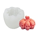 DIY тема Хэллоуина 8 шт. черепа в форме тыквы изготовление силиконовых форм для изготовления свечей DIY-D057-02-1