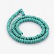 Synthetic Turquoise Beads Strands G-J182-01-2