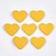 Painted Wood Cabochons WOOD-T021-04G-1
