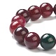 Natürliche Achat Perlen Stretch-Armbänder BJEW-D446-E-05-3