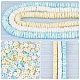 Nbeads 504Pcs 3 Colors Natural White Shell Beads BSHE-NB0001-29-4
