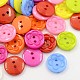 Acrylic Sewing Buttons for Clothes Design BUTT-E083-E-M-1