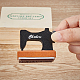 Sellos de goma de madera de diseño de máquina de coser vintage AJEW-WH0152-14-5