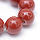 Perles en verre peintes X-DGLA-S071-8mm-B20-4