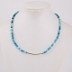 Gemstone Beaded Necklaces NJEW-JN00903-05-1