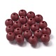 Painted Natural Wood Beads WOOD-A018-16mm-11-1