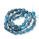 Chapelets de perles en apatite naturelle X-G-T064-27-2