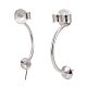 925 dado auricolare in argento sterling X-STER-I014-14S-3