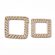 Handmade Reed Cane/Rattan Woven Linking Rings WOVE-T006-036A-2