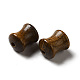 Perline in legno di ebano naturale WOOD-A020-02B-3