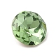 Apuntado hacia atrás & dorso plateado Diamante de imitación de cristal Cabujones GLAA-B012-60B-4
