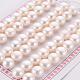 Perle di perle d'acqua dolce coltivate naturali di grado aaa PEAR-R008-9-9.5mm-01-1