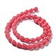 Chapelets de perles en corail synthétique G-Q1007-01C-03-3