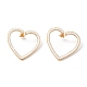 Open Heart Stud Earrings for Women STAS-K237-02RG-1