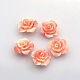 Rose Flower Resin Beads RESI-E005-02-13mm-1