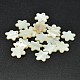 Dyed Freshwater Shell Flower Charms SHEL-M002-02A-1