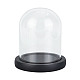 Cloche con cupola in vetro Arricraft DJEW-WH0018-23-1