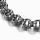 304 Stainless Steel Rolo Chains Bracelets BJEW-G511-03P-2