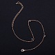 Ожерелья-чокеры из сплава fashewelry из смолы NJEW-TA0001-07-7